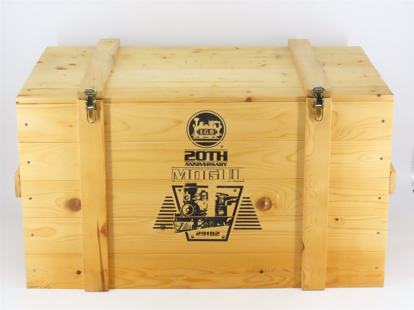 G Scale LGB Mogul 25th Anniversary Wooden Storage Crate - CRATE ONLY