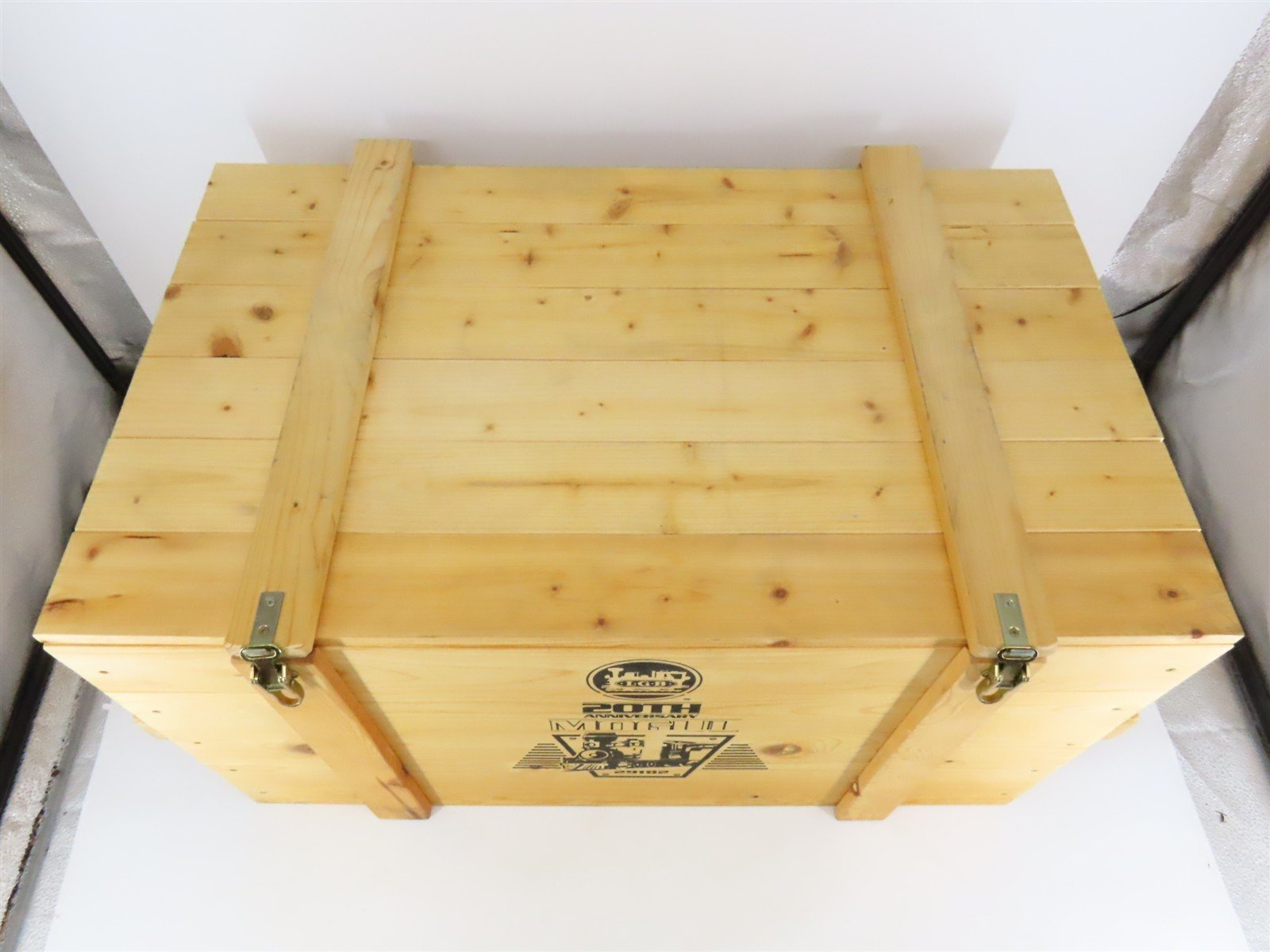 G Scale LGB Mogul 25th Anniversary Wooden Storage Crate - CRATE ONLY