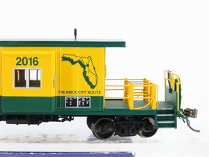 HO Scale Bluford Shops 99314 Ocala Midland Short Body Bay Window Caboose #2016