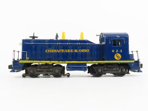 O Gauge 3-Rail Lionel Postwar 624 C&O Chesapeake & Ohio EMD NW2 Diesel Switcher