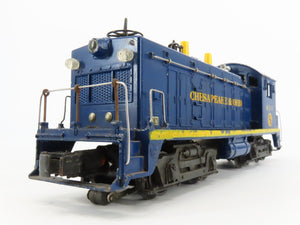 O Gauge 3-Rail Lionel Postwar 624 C&O Chesapeake & Ohio EMD NW2 Diesel Switcher