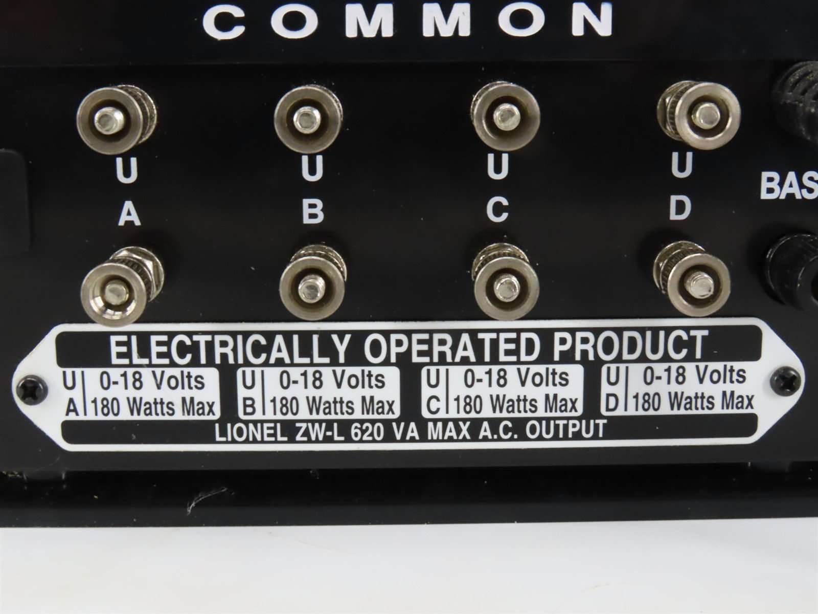 Lionel 6-37921 Type ZW-L AC Transformer