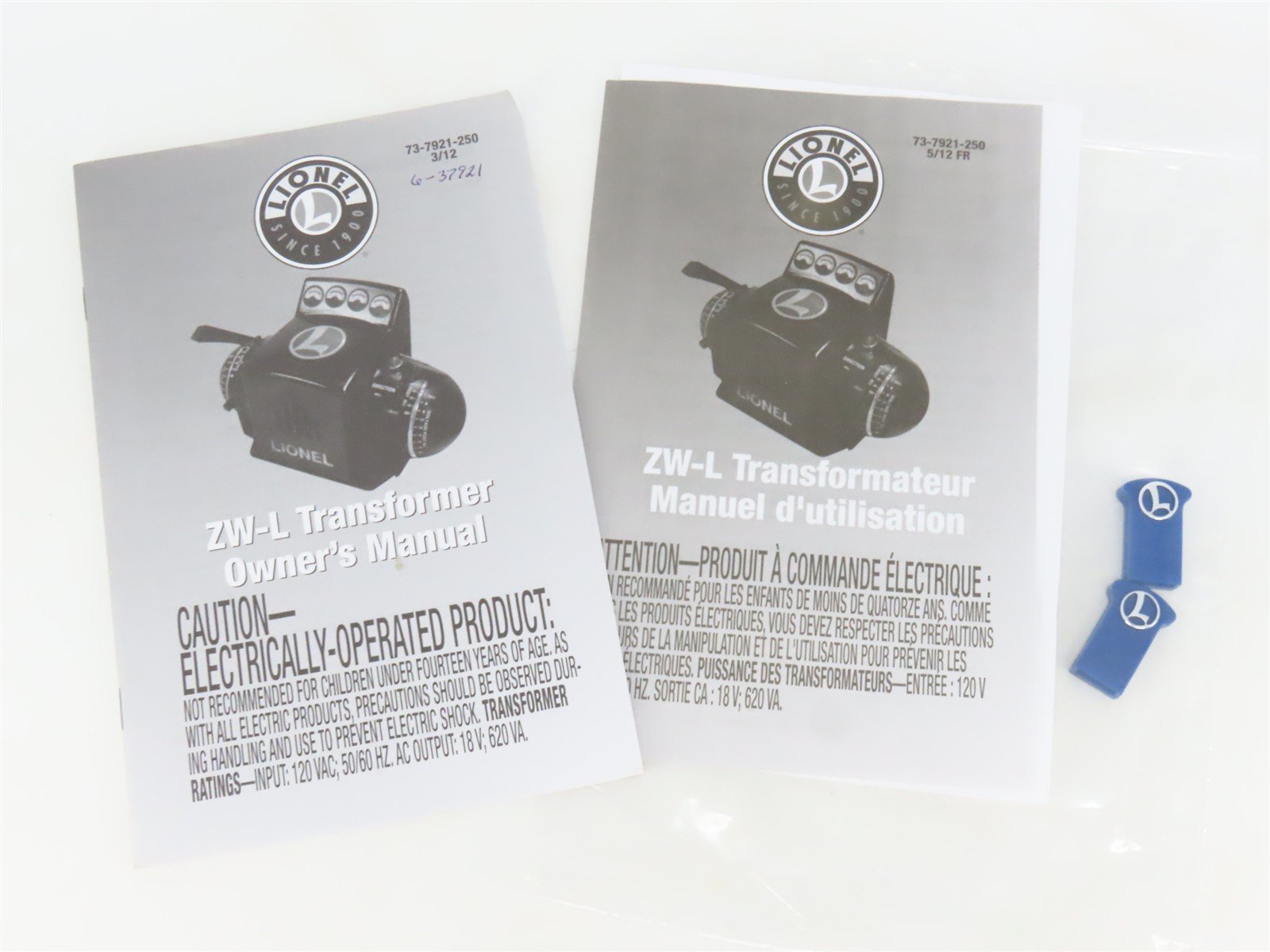 Lionel 6-37921 Type ZW-L AC Transformer