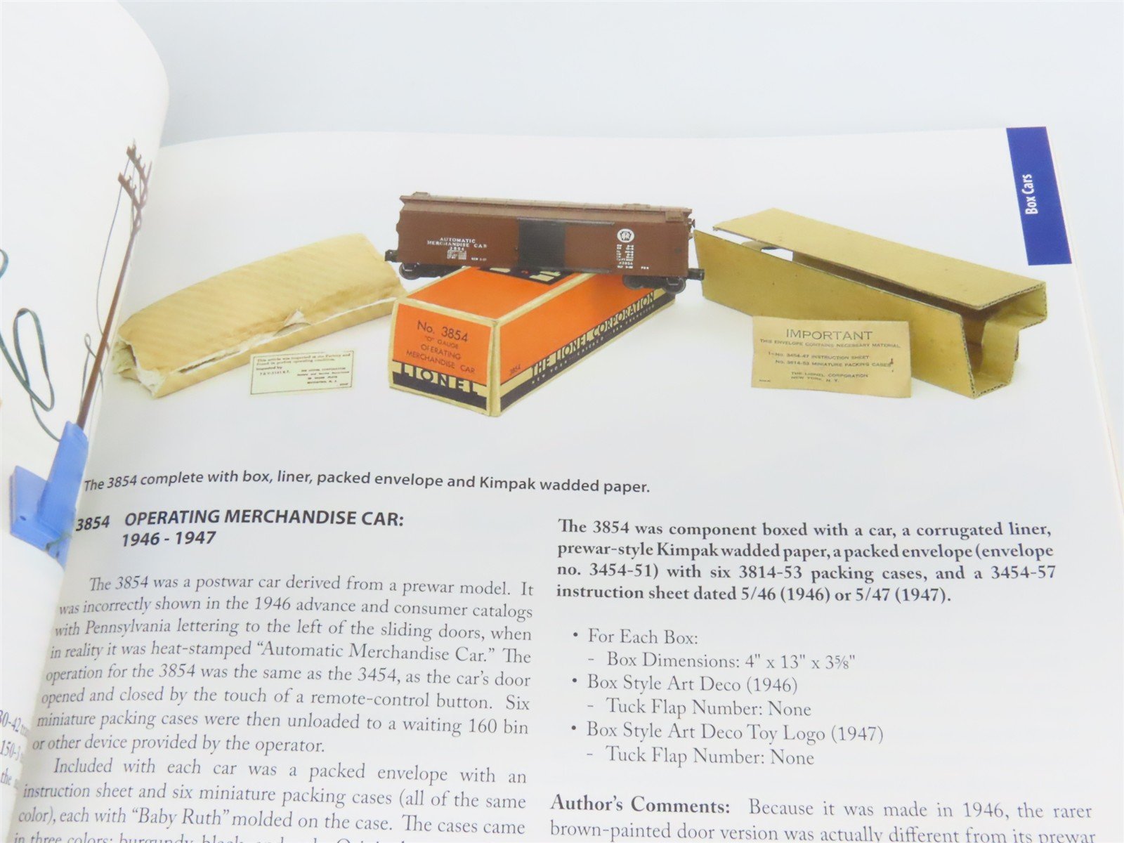 Authoritative Guide to Lionel's Postwar Operating Cars ©2005 SC Book