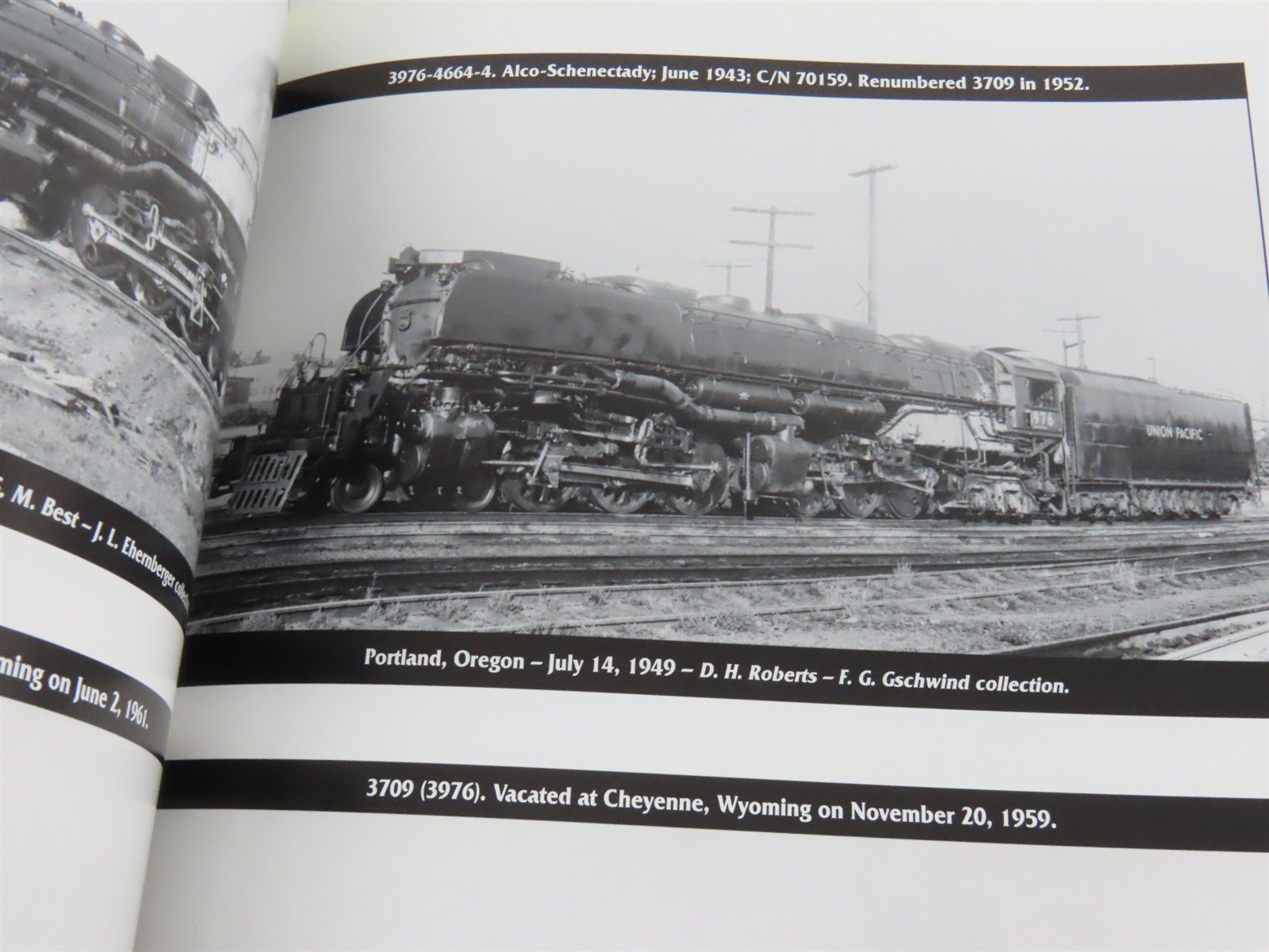 Union Pacific Steam Challenger Portraits by James L. Ehernberger ©1993 SC Book