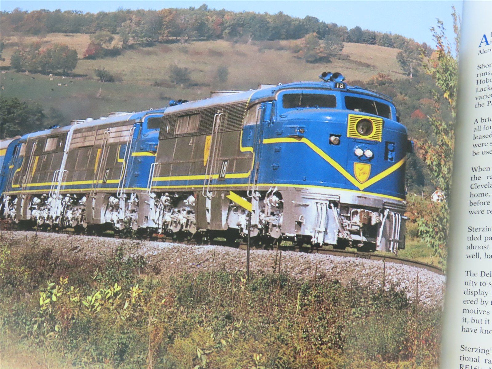 Delaware & Hudson Passenger Trains: The Final Decade by Lezette ©2002 SC Booklet