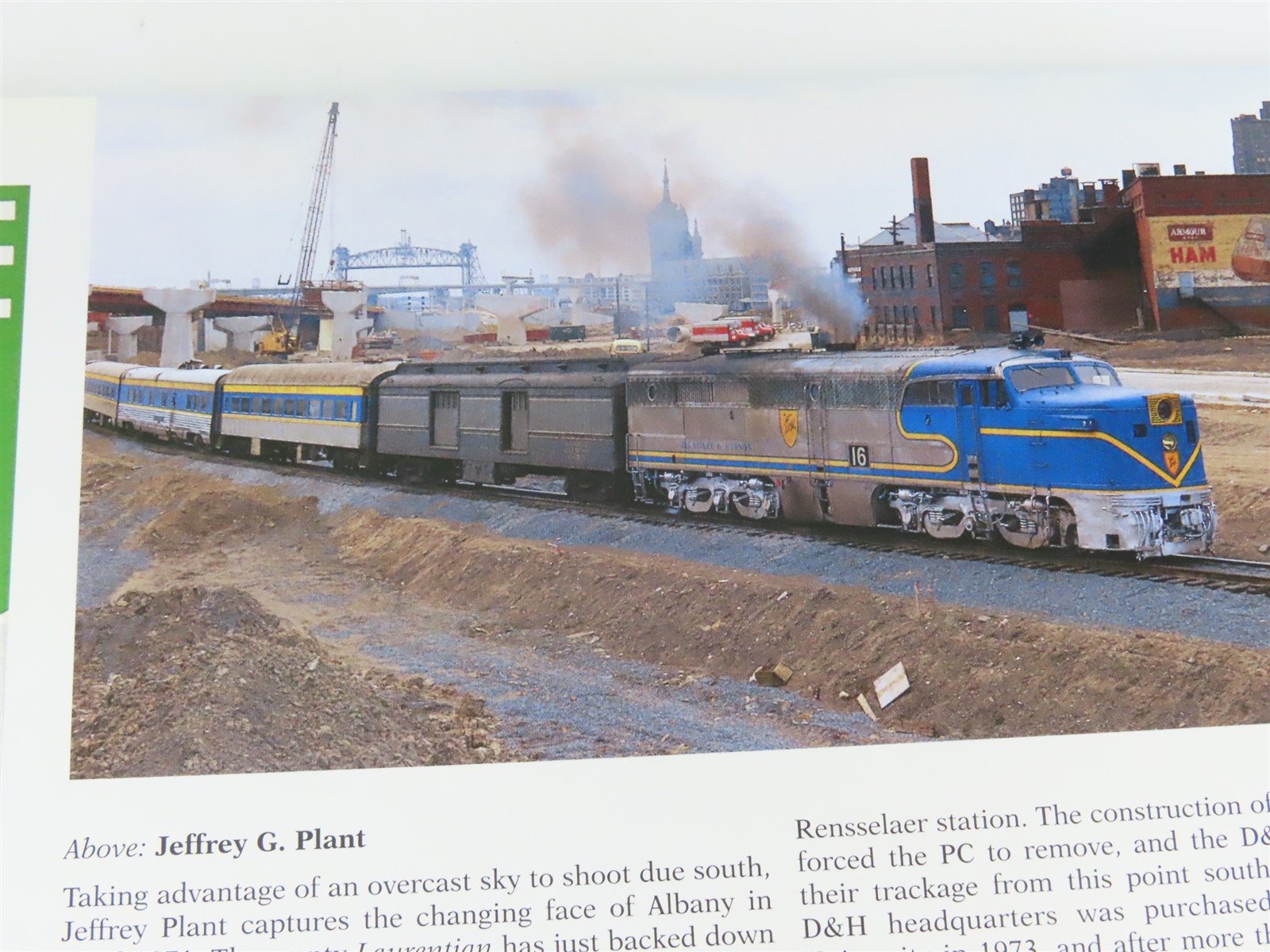 Delaware & Hudson Passenger Trains: The Final Decade by Lezette ©2002 SC Booklet