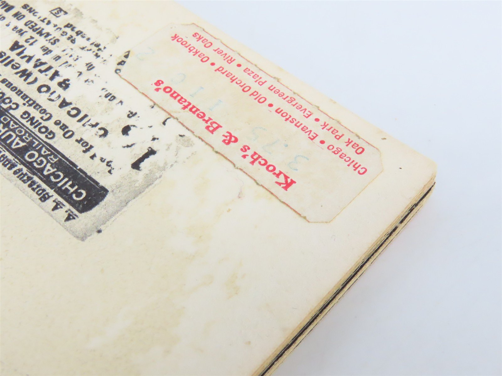 Aurora 'N' Elgin by James D. Johnson ©1965 SC Booklet