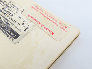 Aurora 'N' Elgin by James D. Johnson ©1965 SC Booklet