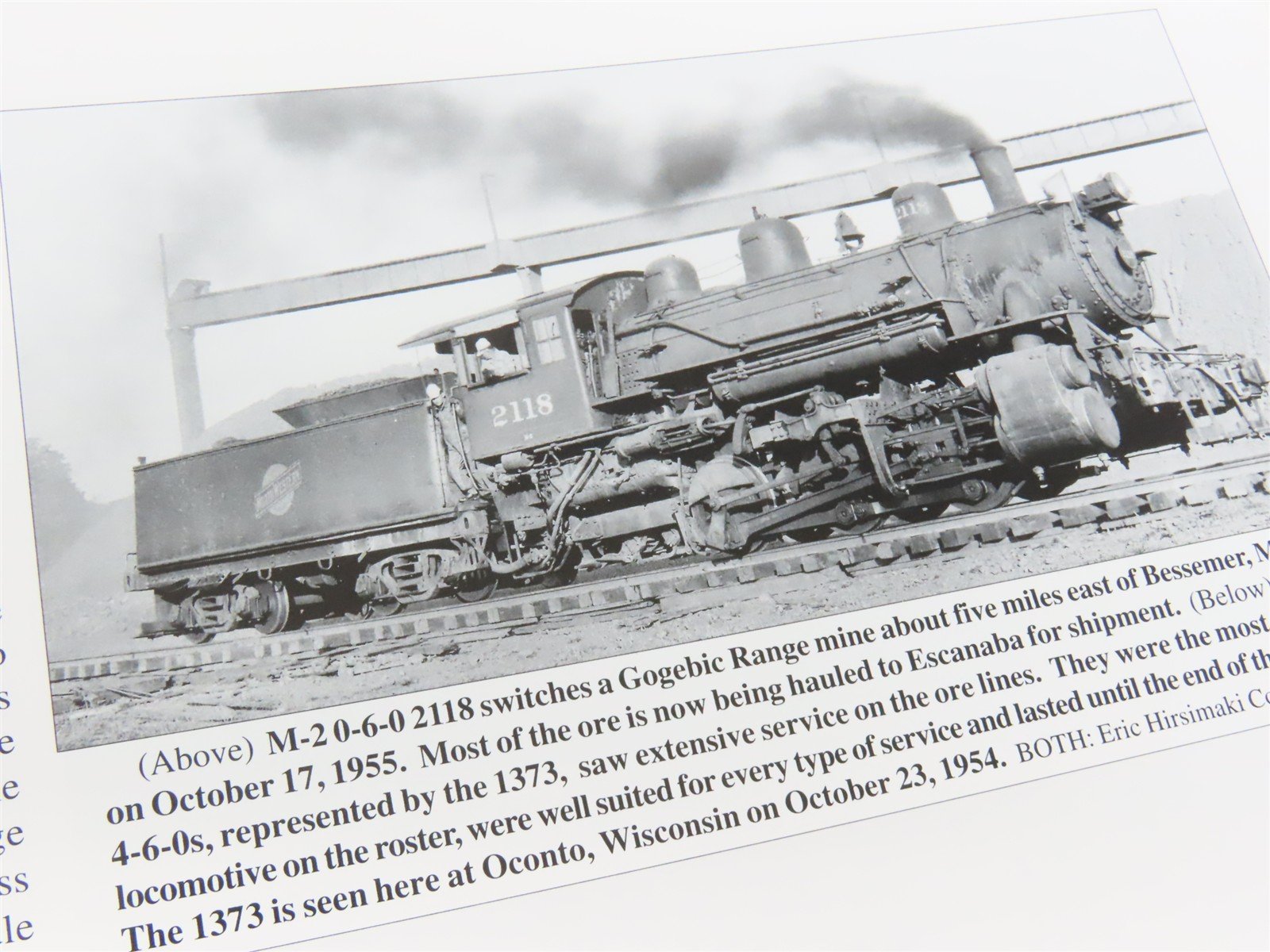 Chicago & North Western: The Michigan Ore Lines by Hirsimaki ©2002 SC Booklet