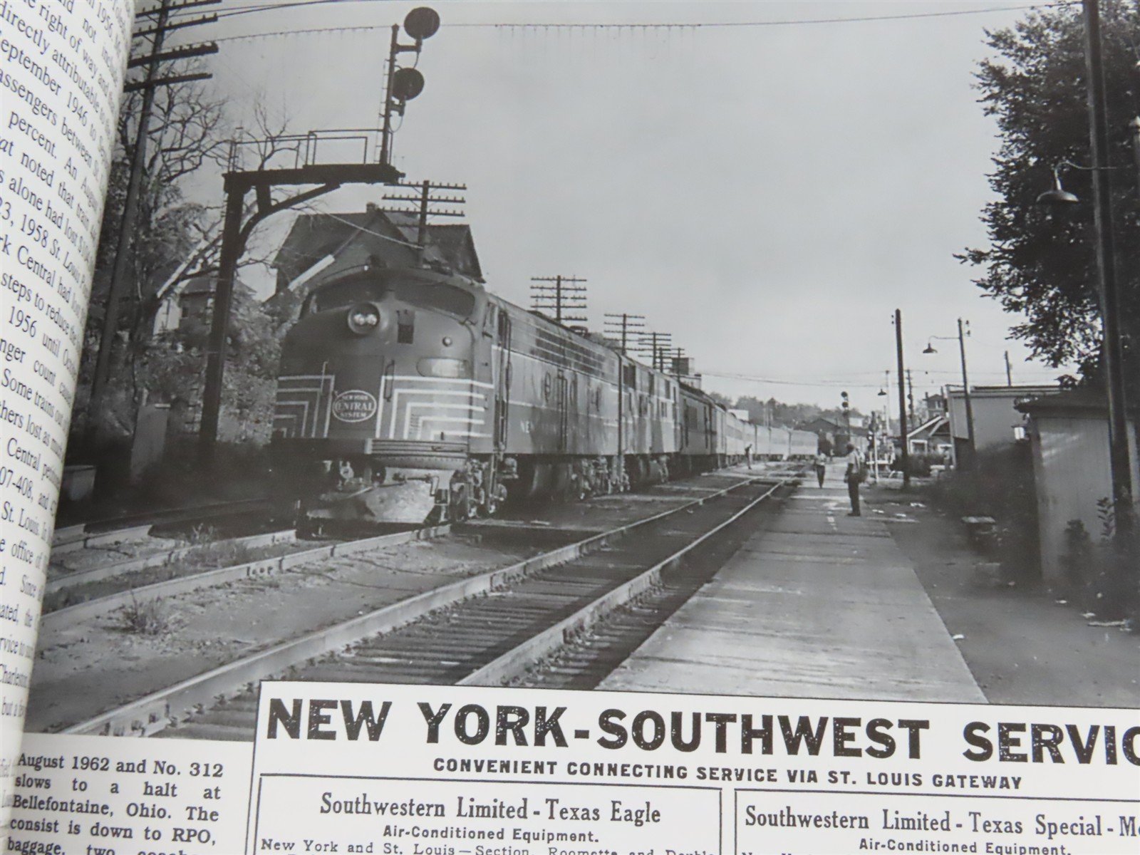 New York Central: The Southwestern Limited 1889-1968 ©2002 SC Book