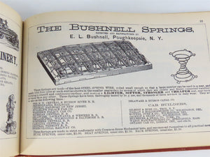 1879 Car Builder's Dictionary's Illustrations, Car Plans & Ads... ©1949 Reprint