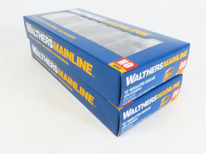 LOT of 2 HO Scale Walthers Mainline UPSX 50' Insulated Box Cars