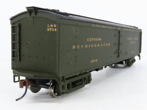 LOT of 2 HO Scale Walthers REX Railway Express Agency Wood Reefers