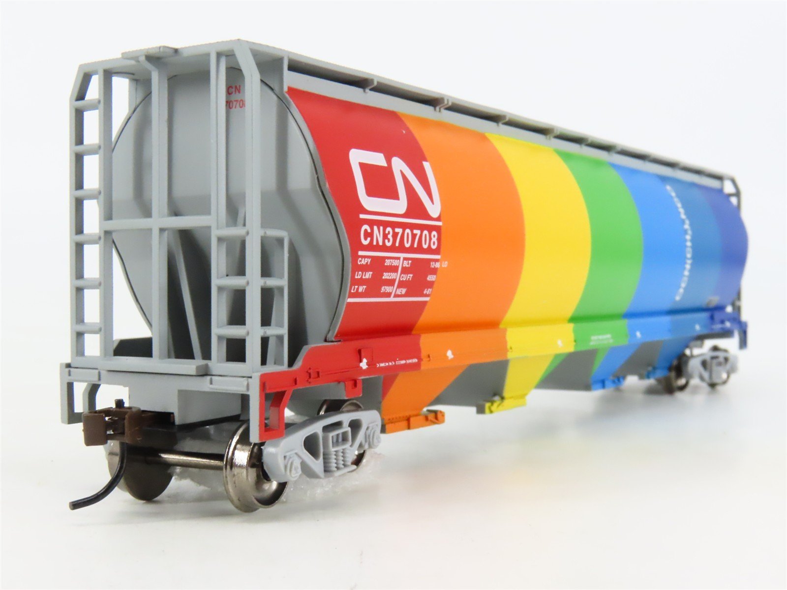 LOT of 2 HO Bachmann Silver Series 19133 CN Canadian National Hoppers #370708
