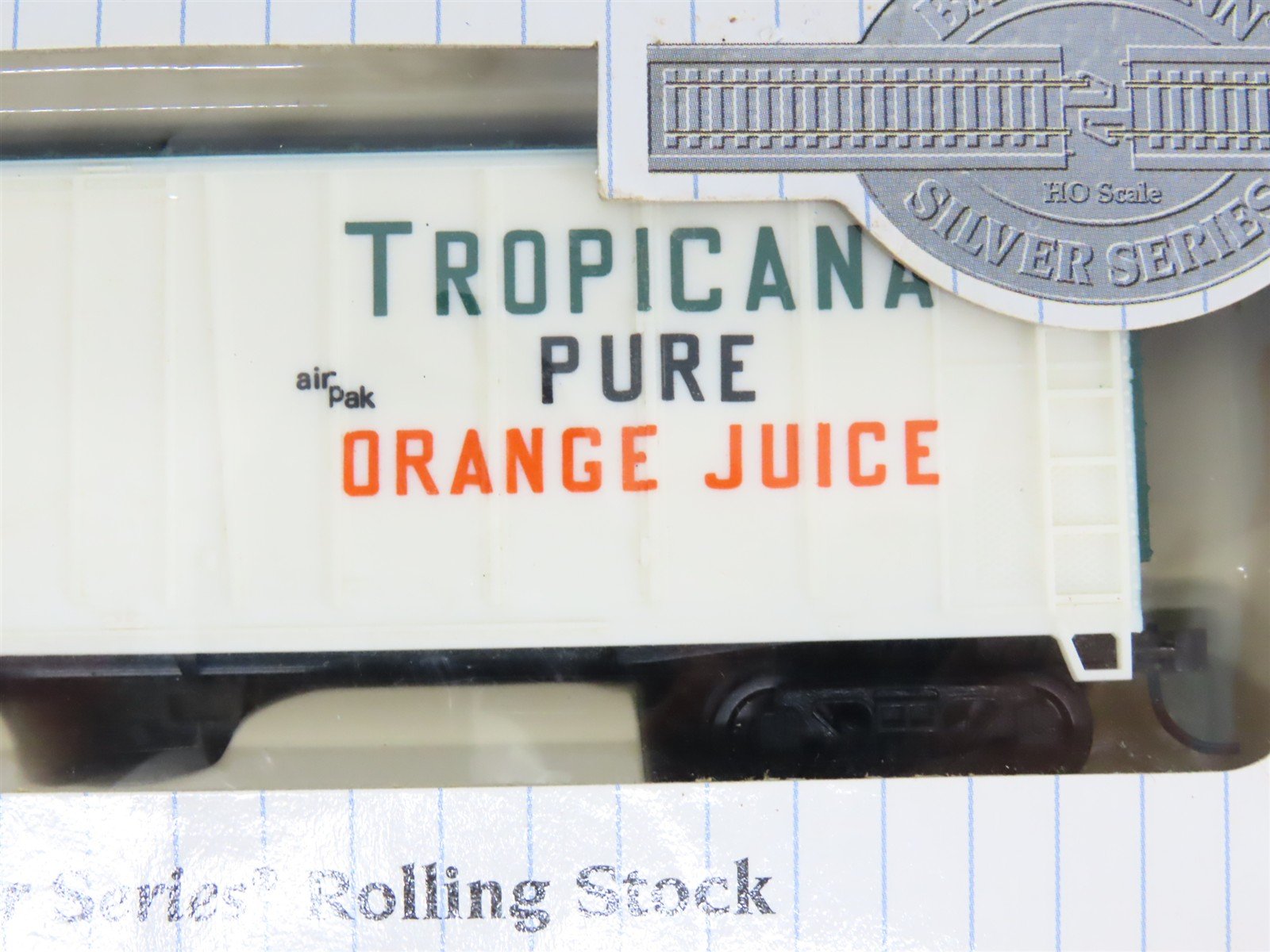 LOT of 3 HO Scale Bachmann TPIX Tropicana Pure Orange Juice Reefers
