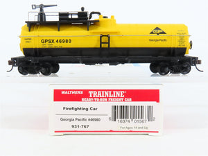 HO Walthers Trainline 931-767 GPSX Georgia Pacific Firefighting Tank Car #46980