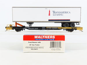 HO Scale Walthers 932-39811 TTOX Trailer Train Front Runner #120021 w/ Trailer