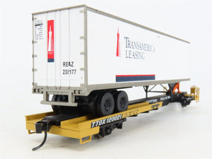 HO Scale Walthers 932-39811 TTOX Trailer Train Front Runner #120021 w/ Trailer