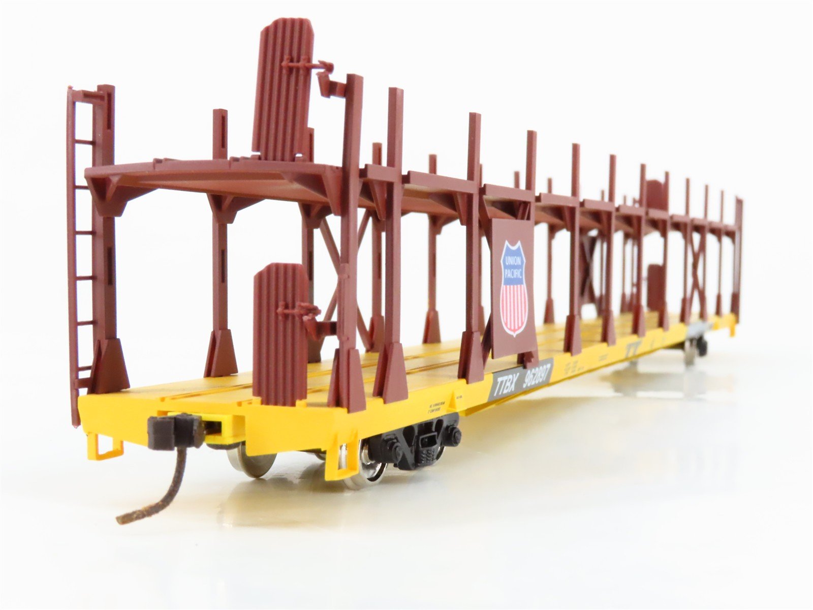 HO Accurail Accuready 80104 TTBX UP Union Pacific 89' Bi-Level Auto Rack #962897