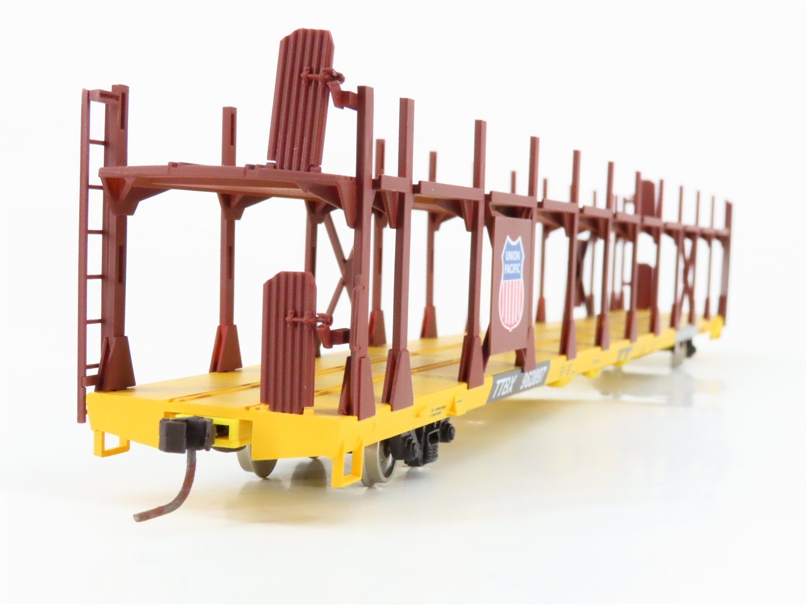 HO Accurail Accuready 80104 TTBX UP Union Pacific 89' Bi-Level Auto Rack #962897