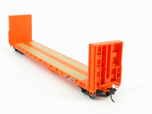 HO Walthers Gold Line 932-240060 TPFX North American Bulkhead Flat Car 2-Pack