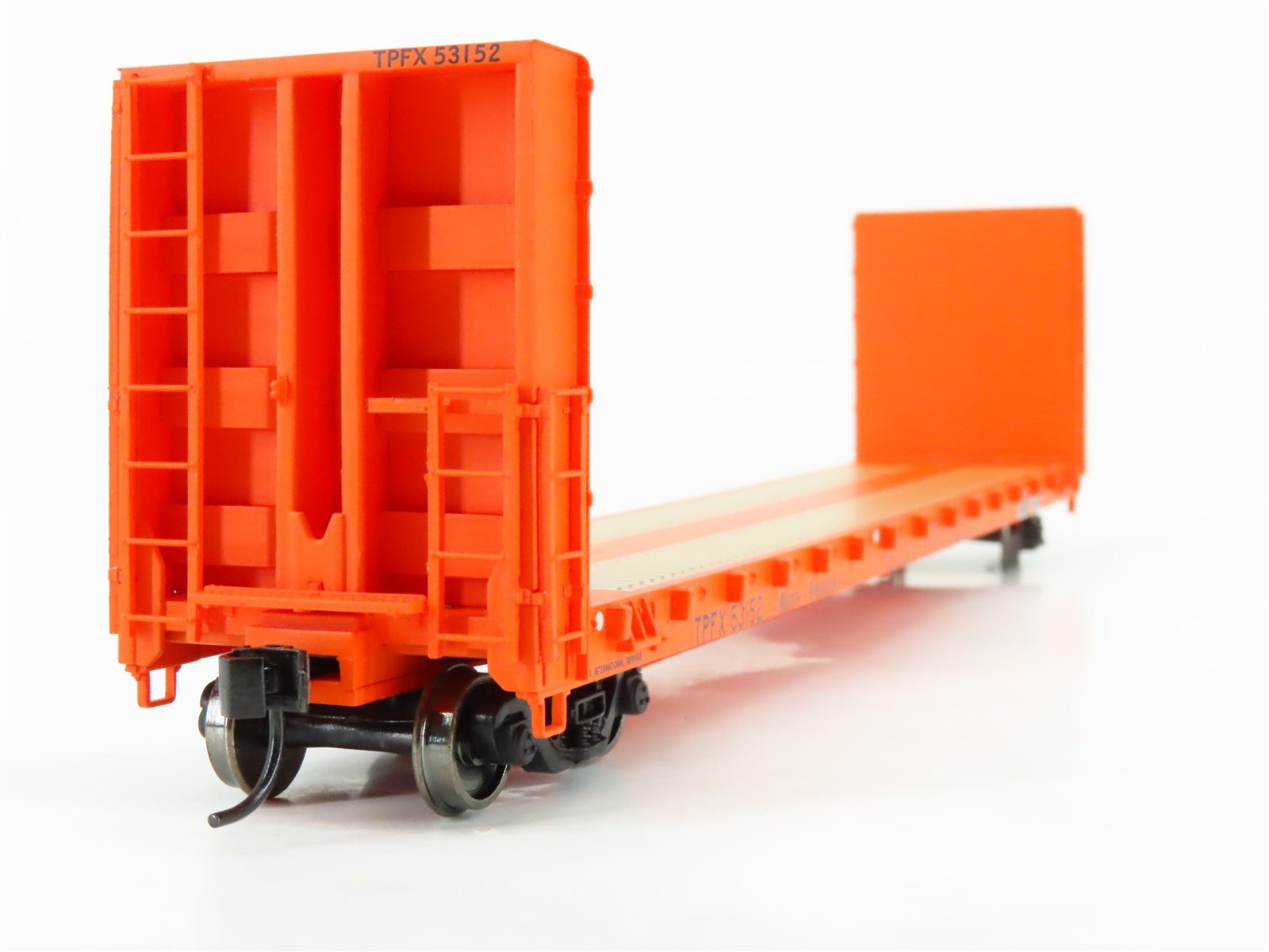 HO Walthers Gold Line 932-240060 TPFX North American Bulkhead Flat Car 2-Pack