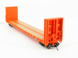 HO Walthers Gold Line 932-240060 TPFX North American Bulkhead Flat Car 2-Pack