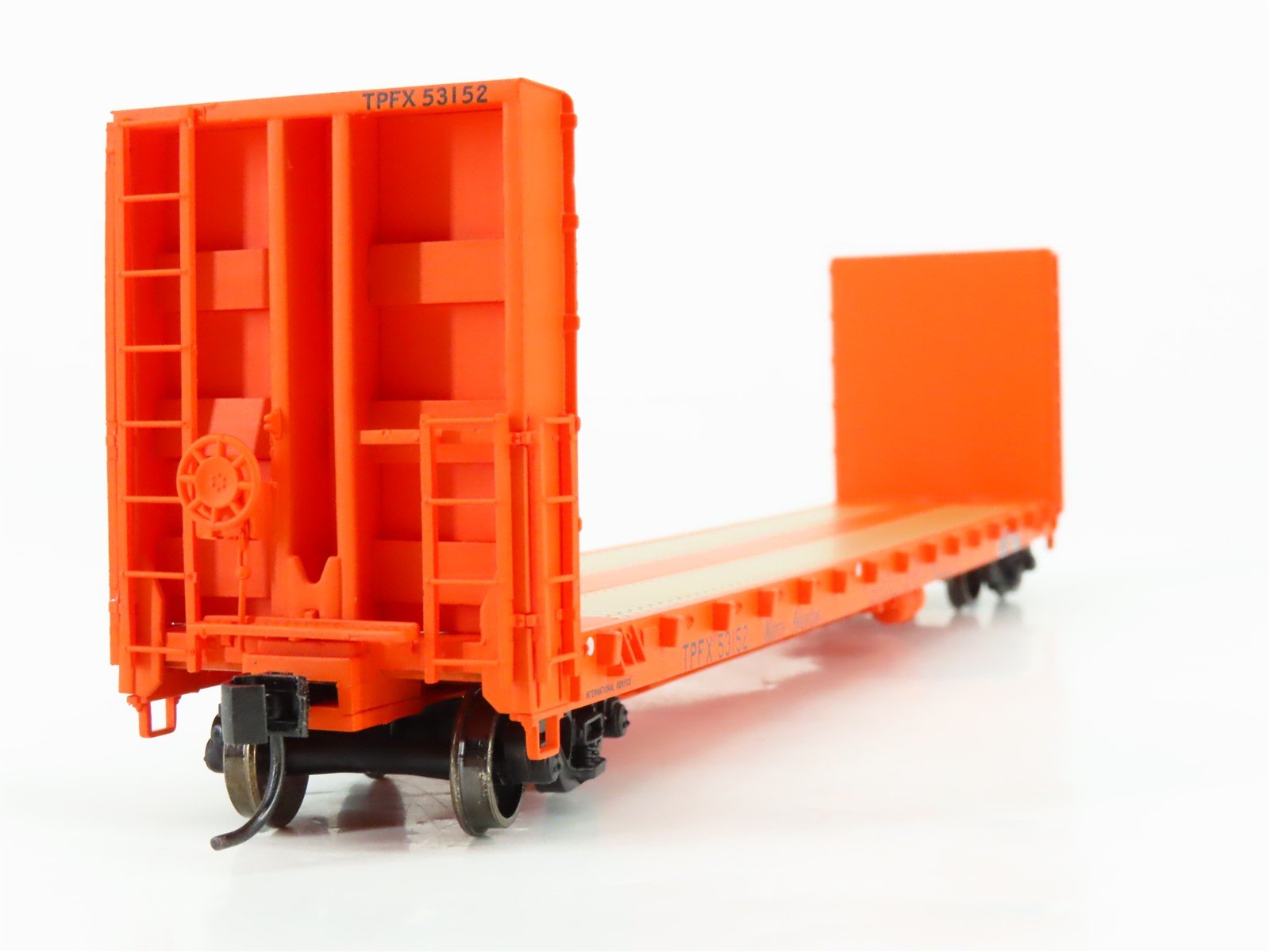 HO Walthers Gold Line 932-240060 TPFX North American Bulkhead Flat Car 2-Pack