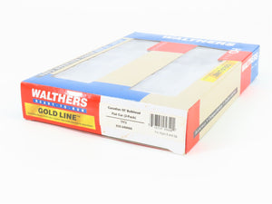 HO Walthers Gold Line 932-240060 TPFX North American Bulkhead Flat Car 2-Pack