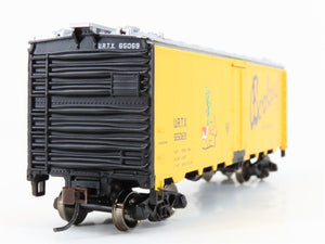 HO Scale Athearn 71327 URTX Bookey Packing Company 40' Steel Reefer #65069