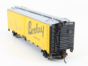 HO Scale Athearn 71327 URTX Bookey Packing Company 40' Steel Reefer #65069
