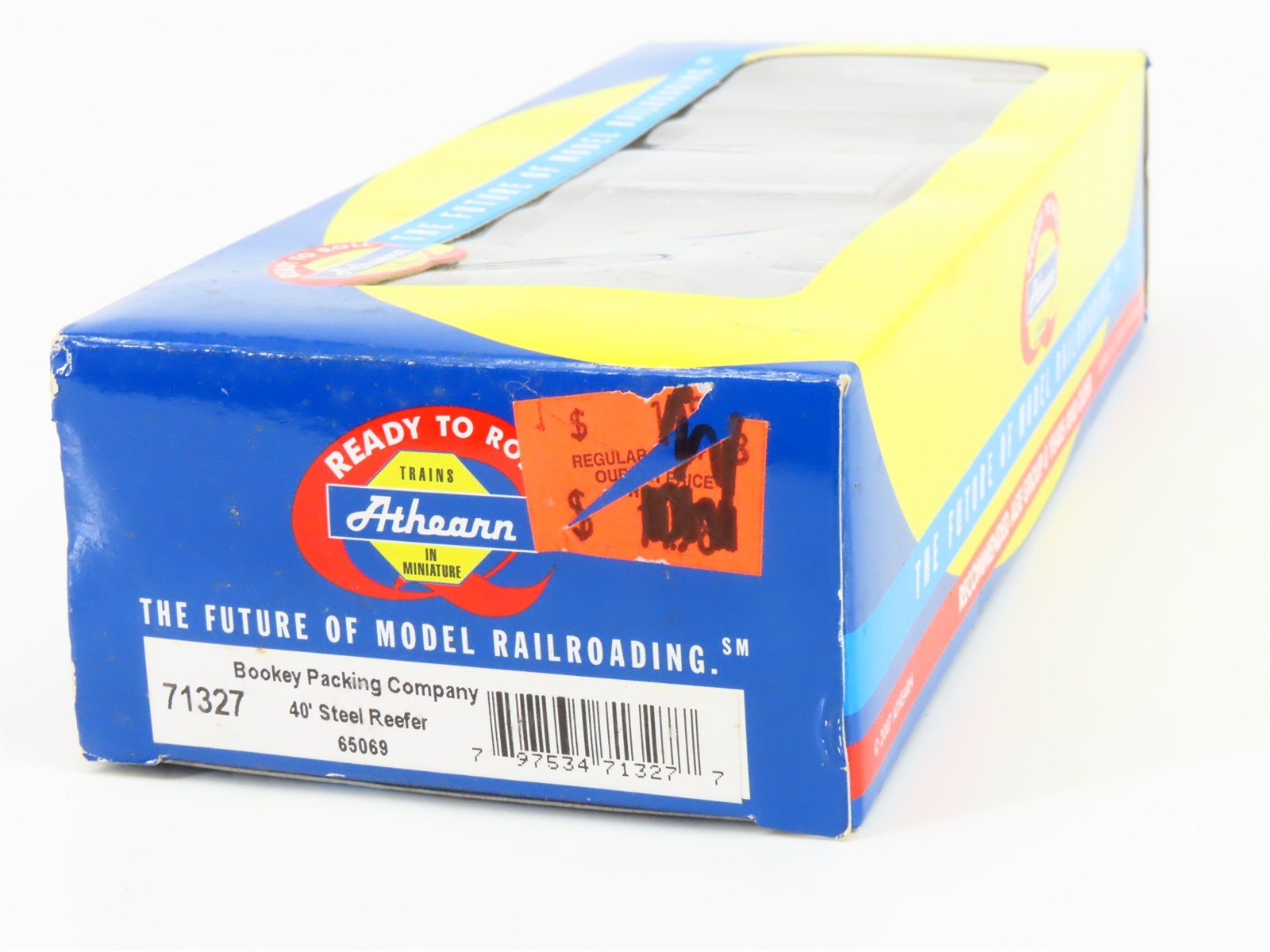 HO Scale Athearn 71327 URTX Bookey Packing Company 40' Steel Reefer #65069