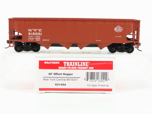 HO Scale Walthers Trainline 931-654 NYC New York Central 4-Bay Hopper #916001