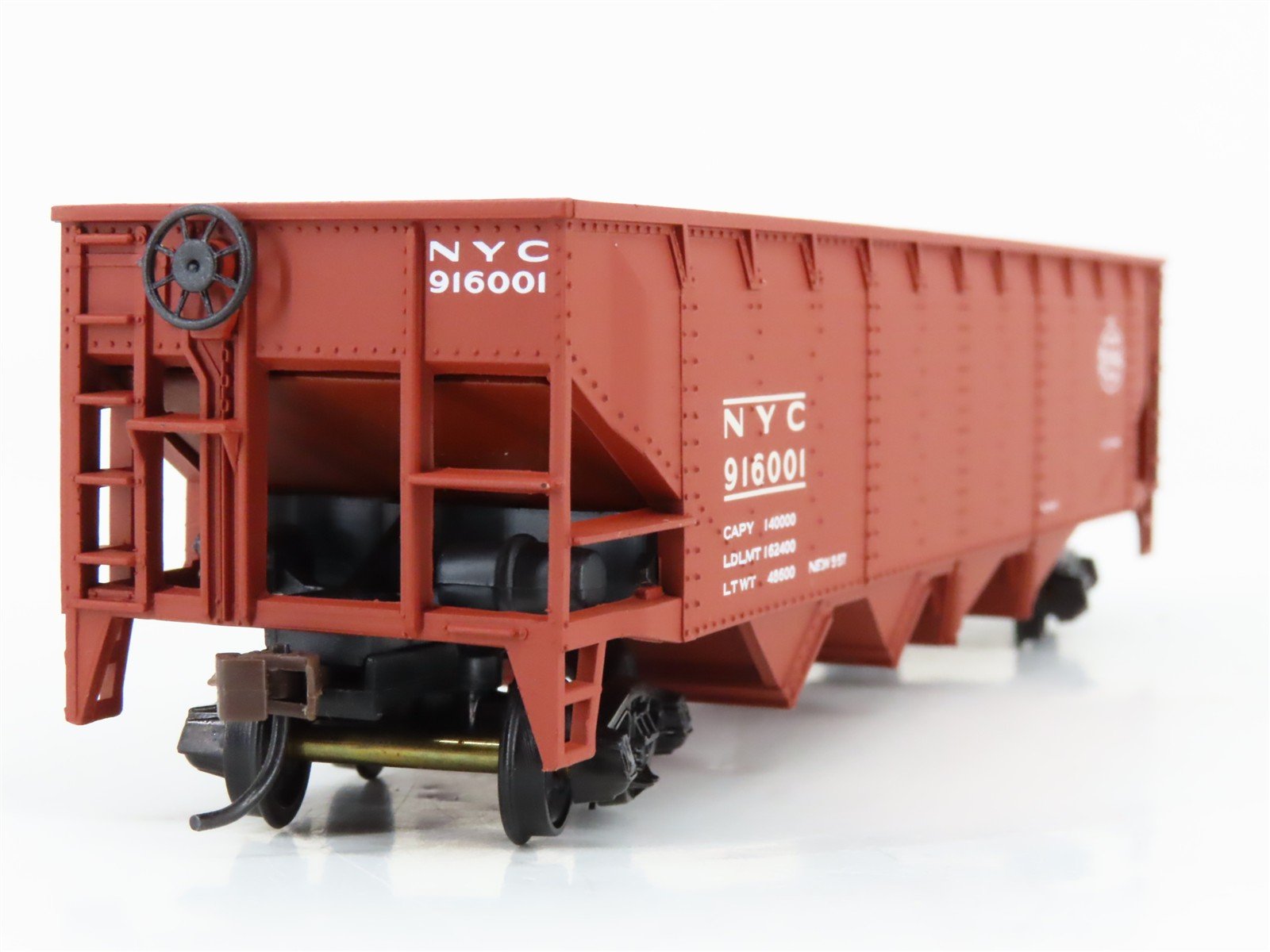 HO Scale Walthers Trainline 931-654 NYC New York Central 4-Bay Hopper #916001