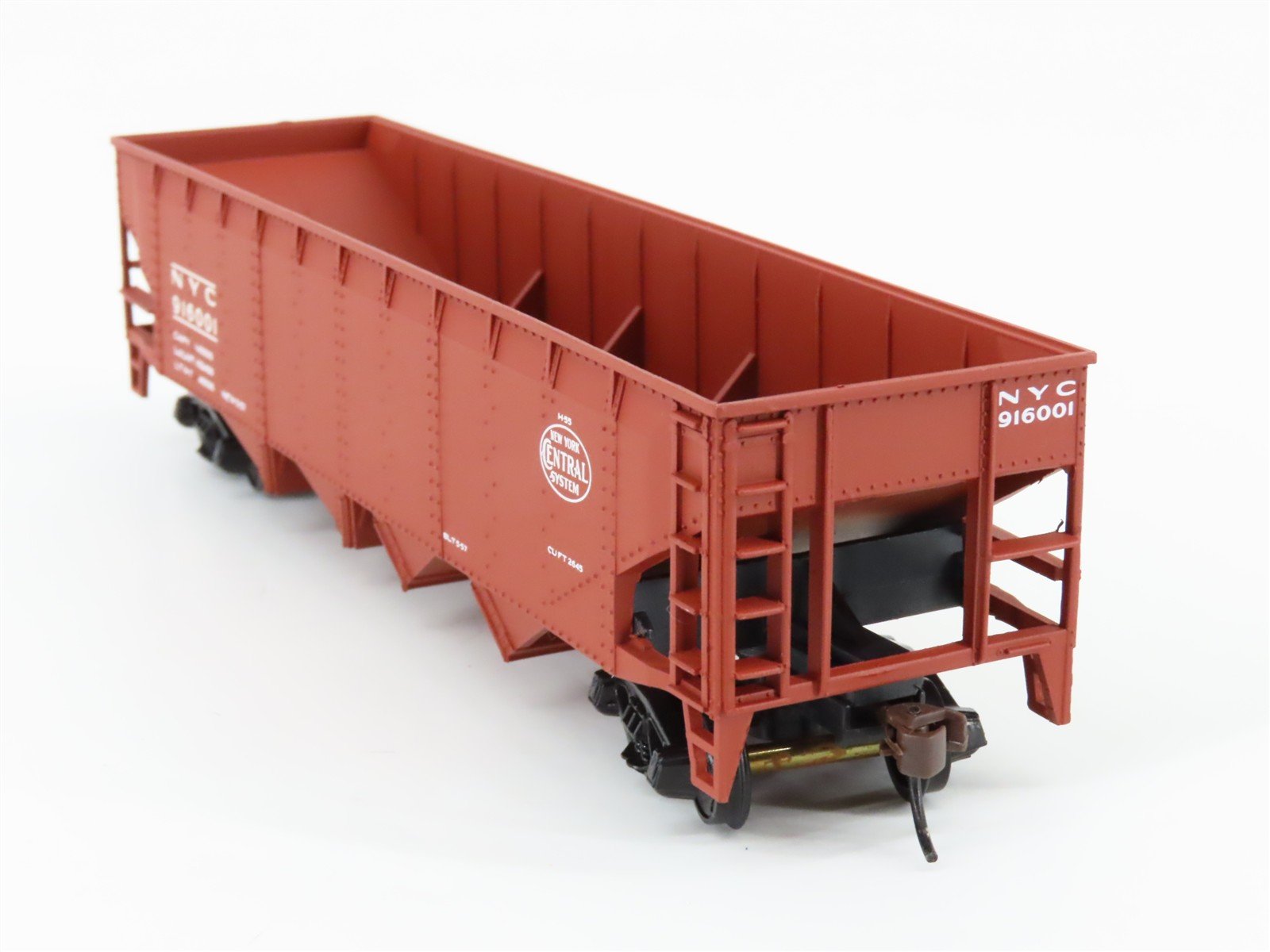 HO Scale Walthers Trainline 931-654 NYC New York Central 4-Bay Hopper #916001
