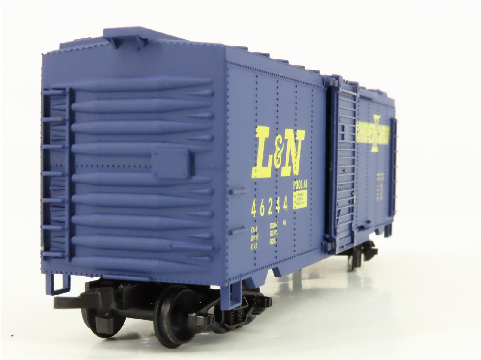HO Life-Like 21913 L&N Louisville & Nashville 40' Single Door Box Car #46244