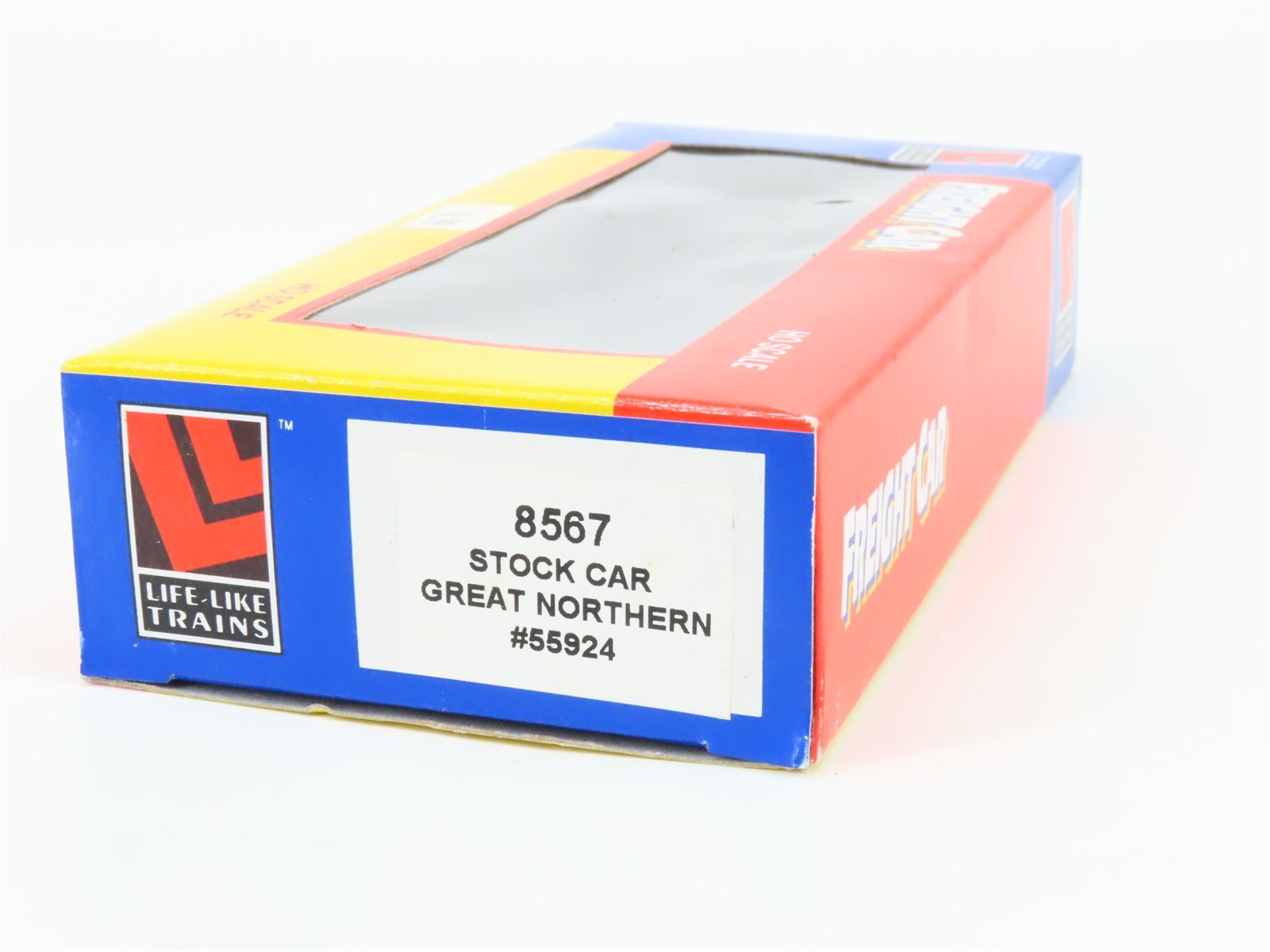 HO Scale Life-Like 8567 GN Great Northern Railroad Stock Car #55924