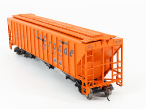 HO Scale Athearn 7151 D&RGW Rio Grande Railroad 54' 3-Bay Covered Hopper #15497