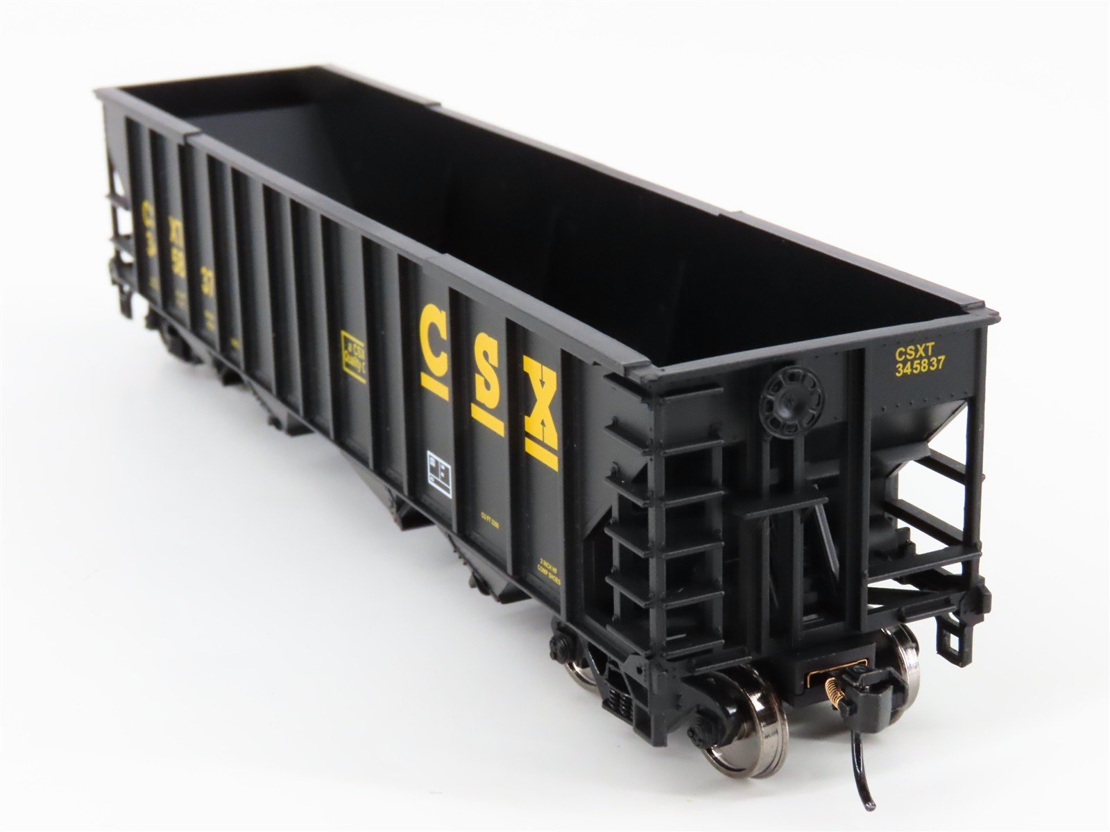 HO Scale Walthers Mainline 910-1967 CSXT 50' 100-Ton 4-Bay Hopper #345837