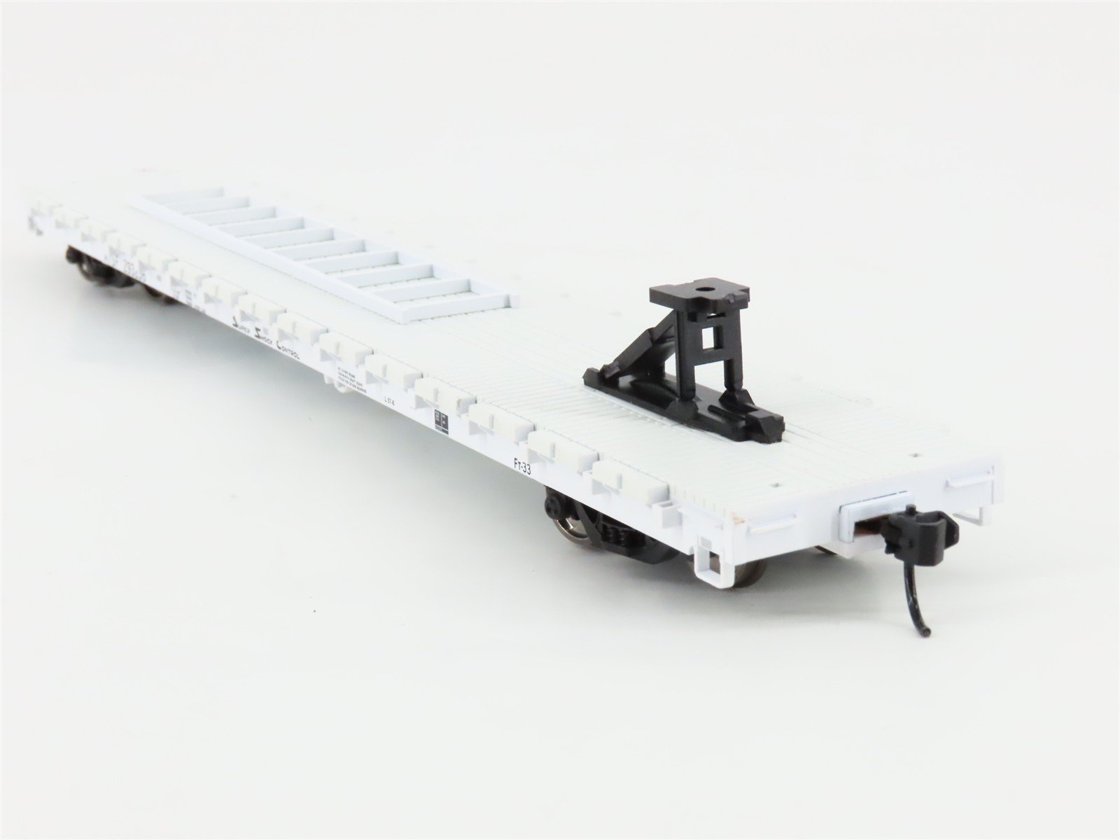 HO Scale Walthers Mainline 910-5301 ATSF Santa Fe Railroad 60' Flat Car #293236