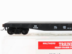 HO Scale Walthers Trainline 931-604 NS Norfolk Southern 50' Flat Car #93120