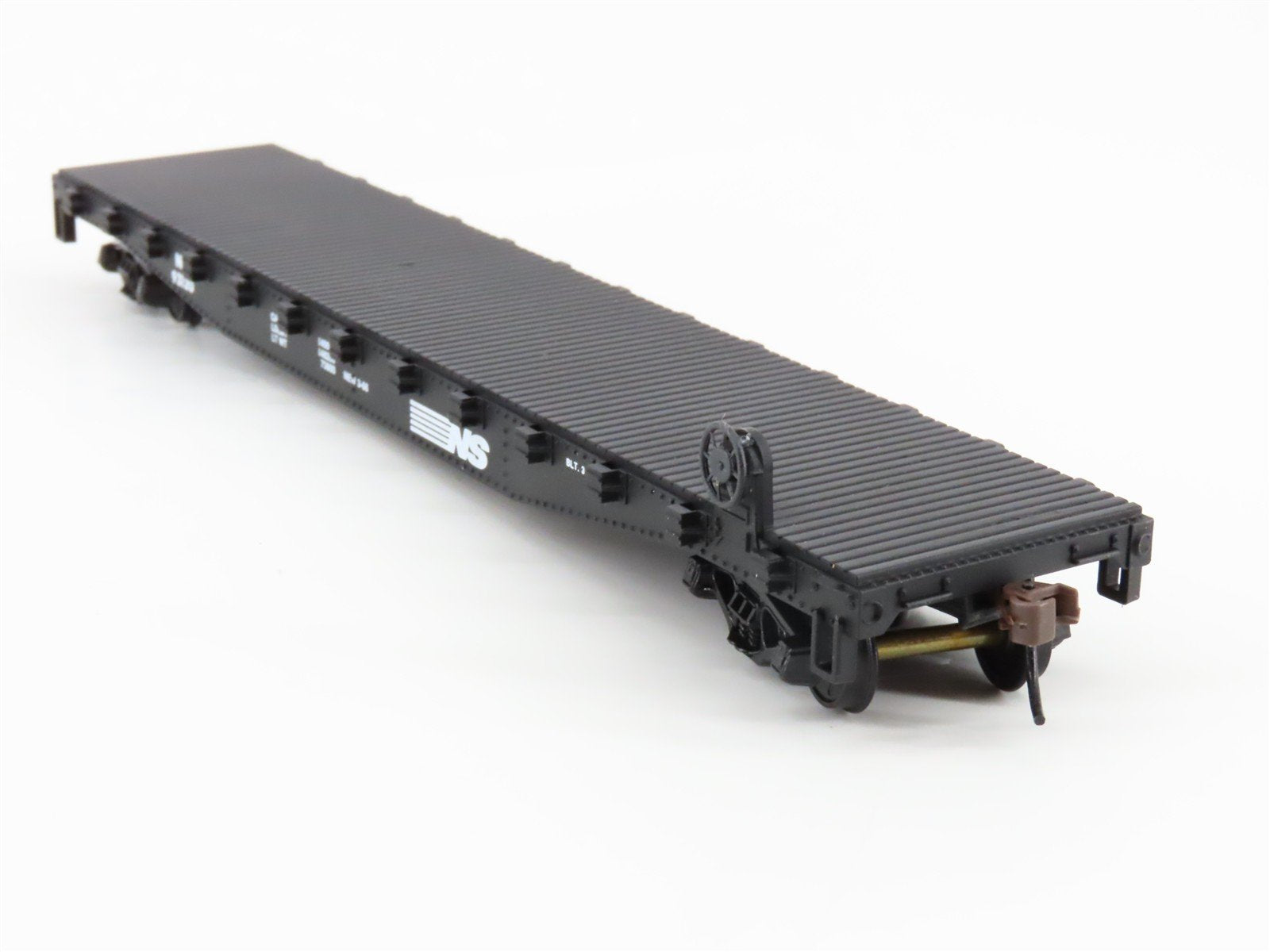 HO Scale Walthers Trainline 931-604 NS Norfolk Southern 50' Flat Car #93120