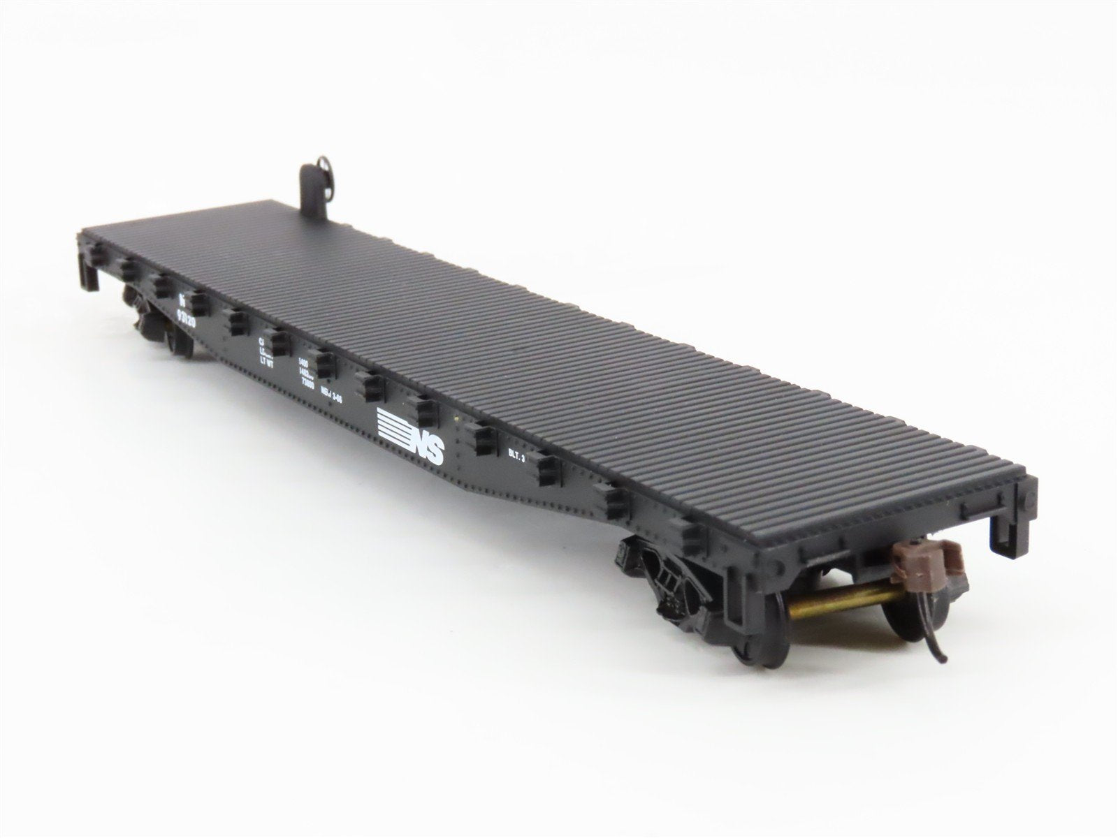HO Scale Walthers Trainline 931-604 NS Norfolk Southern 50' Flat Car #93120