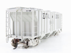 HO Scale Athearn 89024 CG Central of Georgia Railroad 3-Bay Covered Hopper #948