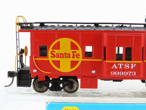HO Scale Athearn 1286 ATSF Santa Fe Railroad Bay Window Caboose #999973