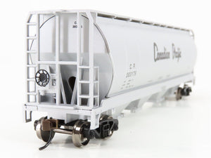 HO Bachmann Silver Series 19142 CP Canadian Pacific 4-Bay Covered Hopper #383176