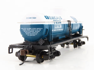 HO Scale Mantua 732307 CCBX Union Carbide 40' Single Dome Tank Car #501