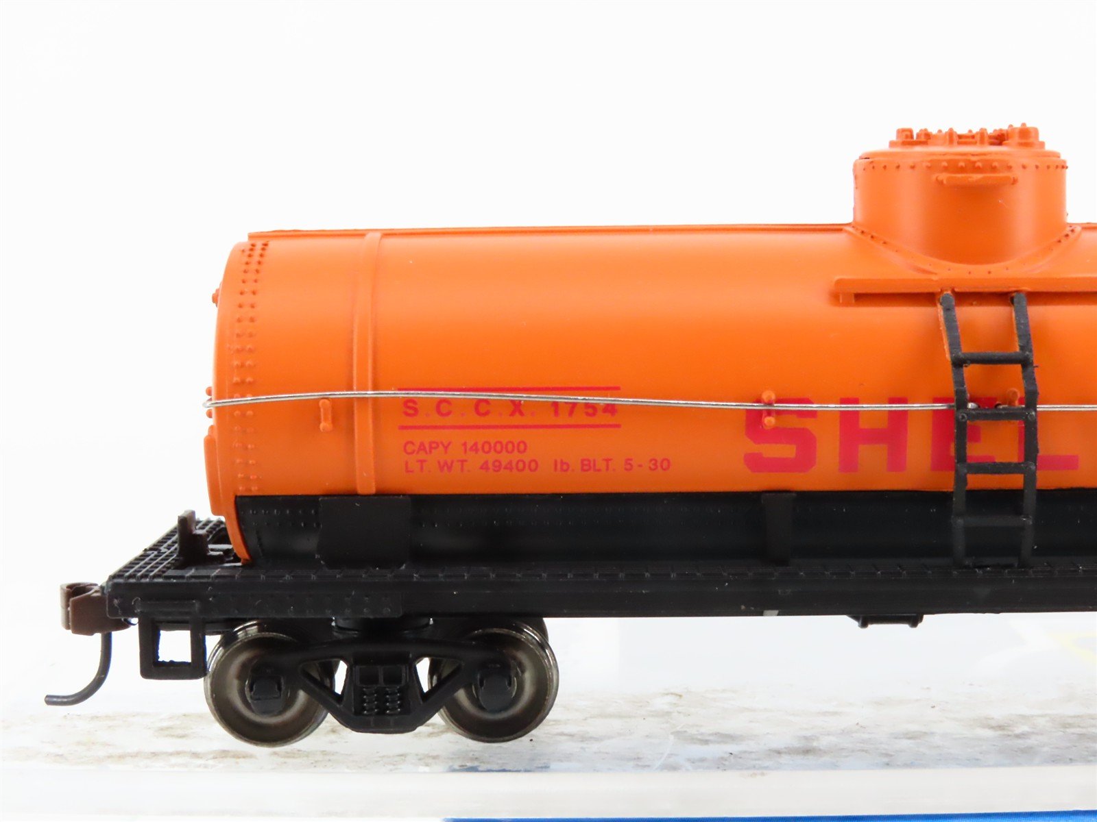 HO Scale Bachmann Silver Series 17834 SCCX Shell 40' Single Dome Tank Car #1754