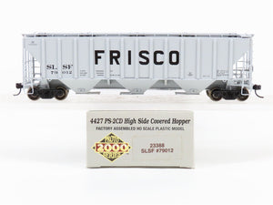 HO Scale PROTO 2000 23388 SLSF Frisco Railroad 3-Bay Covered Hopper #79012